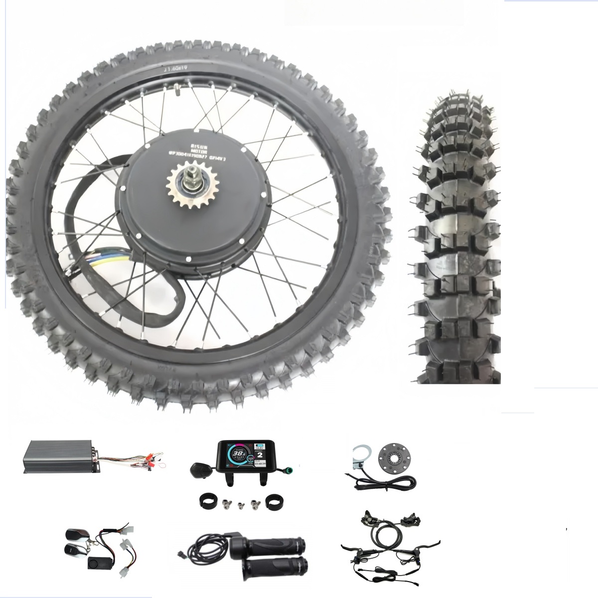 72V 5000W Hub Motor Kit - Ebike 48 В-72 В 3000-8000 Вт