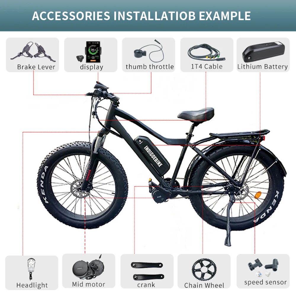 Мотор Bafang BBSHD 1000 Вт 52  – обзор и цена Bafang Bbshd 1000W Conversion Kit