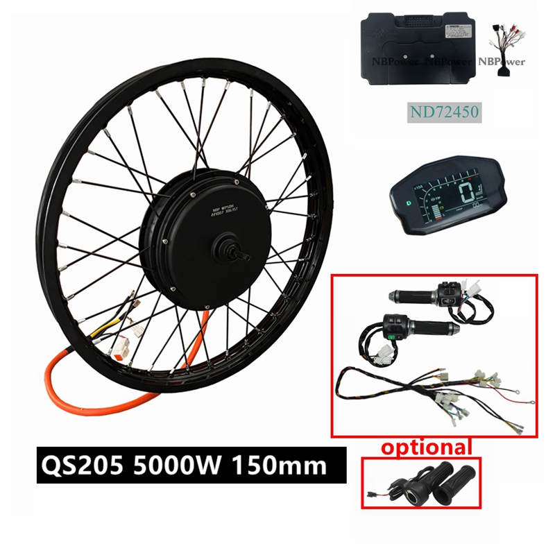 Комплект для электровелосипеда – обзор и цена 72V 5000W Hub Motor Kit