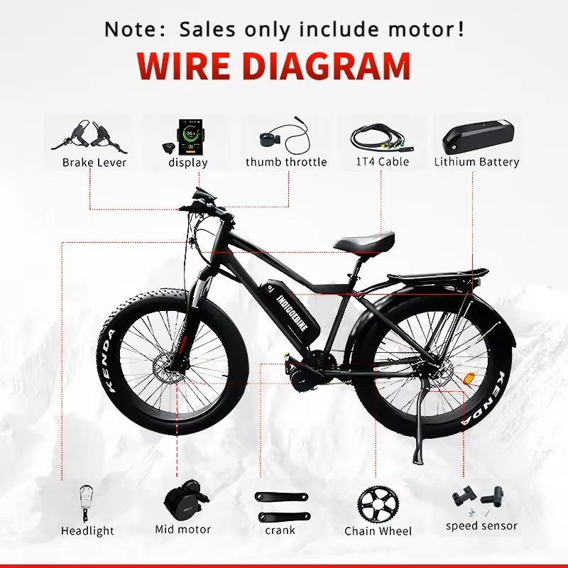 Комплект для переоборудования  – обзор и цена Bafang Bbshd 1000W Conversion Kit